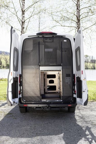 Moskitonetz Hecktüre Ford Transit