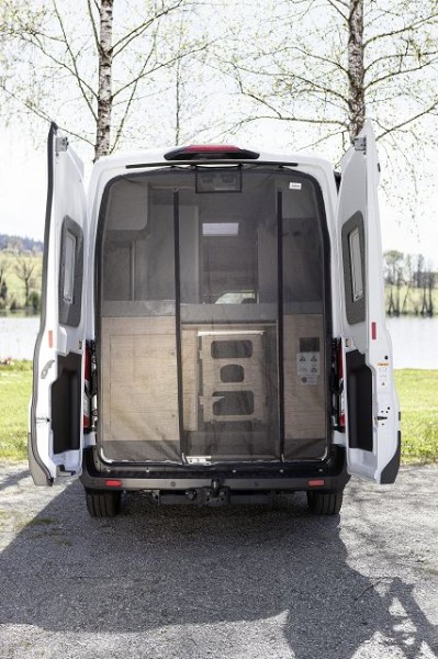 Moskitonetz Hecktüre Ford Transit