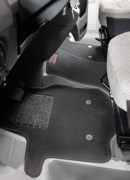 Driver´s cabin carpet - VW Crafter with electric handbrake