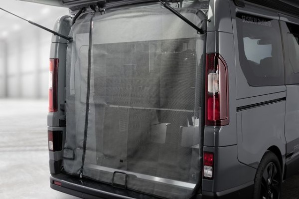 Mosquito net for the tailgate for Nissan Seaside by Dethleffs