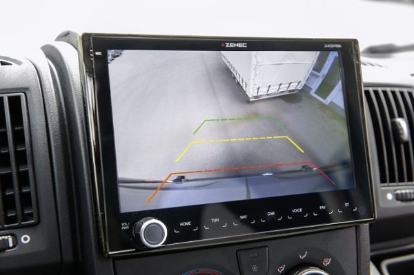 Reversing camera, including motion detector/light f.camper van