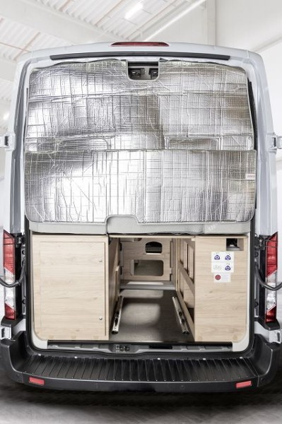 Thermal Insulation f.the Tailgate Camper Van Ford