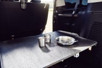 Non-slip mat for the sleeping bench extension 