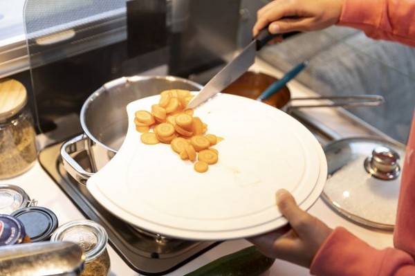 Cover panel for sinks